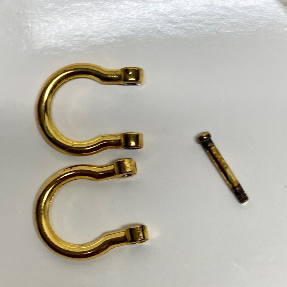 Vintage , Authentic Celine 3pc Buckle and Strap Hook Hardware - Picture 8 of 9